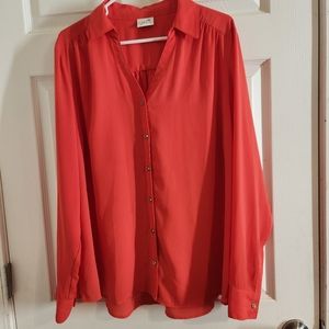 Jaclyn Smith Collection long sleeve shirt